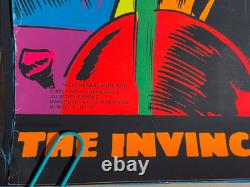 Marvel Krakk! Iron Man Vintage 1971 Third Eye Blacklight Poster #4019 -nice