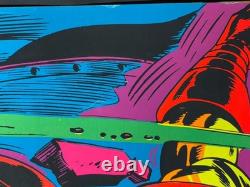 Marvel Krakk! Iron Man Vintage 1971 Third Eye Blacklight Poster #4019 -nice