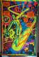 Marvel Silver Surfer Vintage 1971 Third Eye Blacklight Poster #4005 -nice
