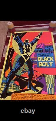 Marvel third eye blacklight poster