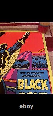 Marvel third eye blacklight poster