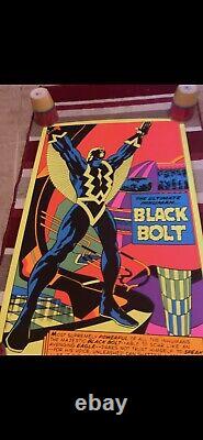 Marvel third eye blacklight poster