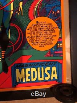 Medusa MARVEL THIRD EYE Black light poster TE4013 JACK KIRBY Inhumans