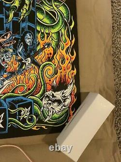 Metallica Dirty Donny Ktulu Rise Screen Printed Blacklight Poster 54/500 LIMITED