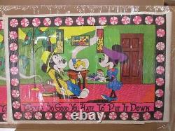 Mickey Parody Tastes so good sativa Vintage 1970 black light posters 5 PC