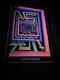 Mind Maze #1 Blacklight Poster 32 Rare Nos Vtg 70s Flocked Unused Psychedelic