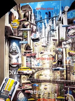 Mondo Chris Skinner The FIFTH ELEMENT BLACK LIGHT movie poster art print w CERT