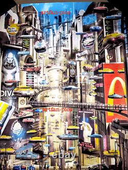 Mondo Chris Skinner The FIFTH ELEMENT BLACK LIGHT movie poster art print w CERT