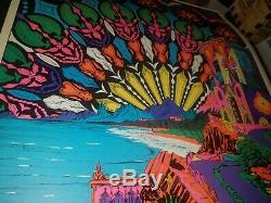 NEW HORIZONS 1969 VINTAGE BLACKLIGHT NOS POSTER By CELESTIAL ARTS N/M