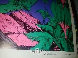 NEW HORIZONS 1969 VINTAGE BLACKLIGHT NOS POSTER By CELESTIAL ARTS N/M