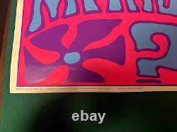 NEW Original 1969 WHO ROLLED MARY JANE Blacklight Poster Bill Olive Wespac 23x35