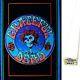 New Vtg Grateful Dead Skull N Roses Rare 35x23 Blacklight Poster Deadstock