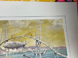 NOBODY BELIEVES ME VINTAGE 1970's HEADSHOP BLACKLIGHT POSTER By ALBERT TOLF