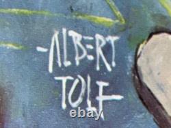 NOBODY BELIEVES ME VINTAGE 1970's HEADSHOP BLACKLIGHT POSTER By ALBERT TOLF