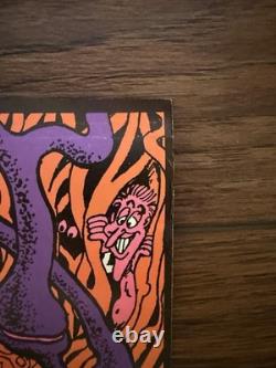 NOS Captain America Chopper Blacklight Poster Joe Roberts Jr 1970 USA PRINT