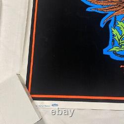 NOS Marilyn Manson The End UNUSED Flocked Velvet Blacklight Poster 1996 Scorpio