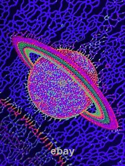 NOS Vintage 1971 Perryn Gorchov Cosmic Conception THO-FRA Black Light Poster