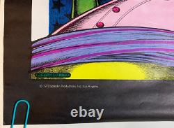 NOTHING WRONG WITH ME VINTAGE 1972 HEADSHOP BLACKLIGHT POSTER By PETAGNO -NICE