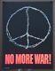 No More War Original 71 Murray Skoff Enterprises Black Light Anti-vietnam Poster