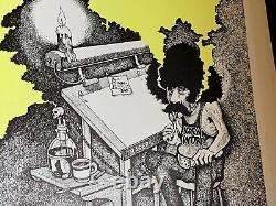 NO, NO, I SAID SIT! 1974 VINTAGE BLACKLIGHT POSTER By A KUPPERBERG -NICE