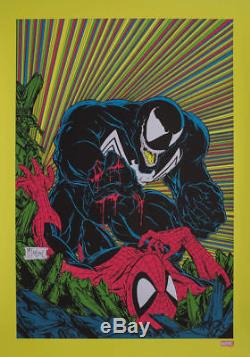 NYCC 2018 EXCLUSIVE Marvel X Stance Venom Blacklight Poster&Socks LE x/100