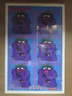 Nasty Nino 1 vintage 1971 Vintage Black light Poster G7504