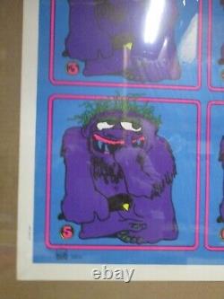 Nasty Nino 1 vintage 1971 Vintage Black light Poster G7504