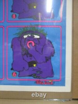 Nasty Nino 1 vintage 1971 Vintage Black light Poster G7504