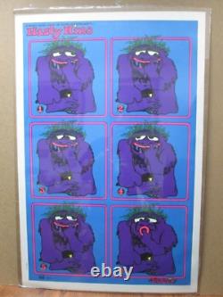 Nasty Nino short saga of social significance Vintage Black light Poster G1753