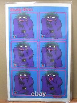 Nasty Nino short saga of social significance Vintage Black light Poster G1753