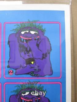 Nasty Nino short saga of social significance Vintage Black light Poster G1753