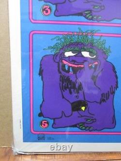 Nasty Nino short saga of social significance Vintage Black light Poster G1753