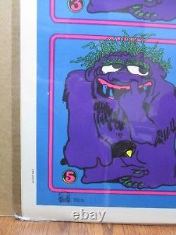 Nasty Nino short saga of social significance Vintage Black light Poster G1753