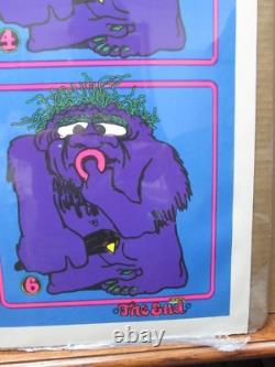 Nasty Nino short saga of social significance Vintage Black light Poster G1753