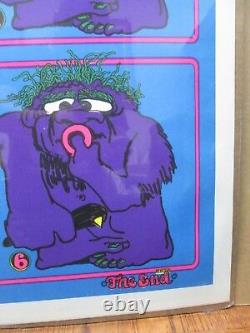 Nasty Nino short saga of social significance Vintage Black light Poster G1753