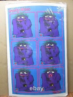 Nasty Nino short saga of social significance Vintage Black light Poster G3217