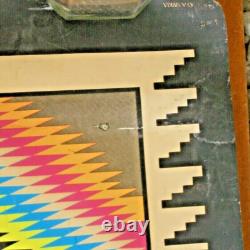 Navajo Op, Black Light Poster, 1970's