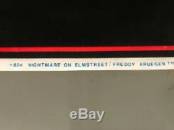 Nightmare On Elm St/Freddy Krueger 824 Vintage NOS Blacklight Poster Original 84