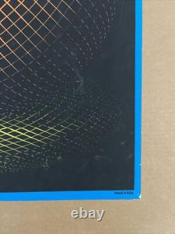 Nova blacklight poster vintage original geometric shapes lines waves Nova blacklight poster vintage original geometric shapes lines waves