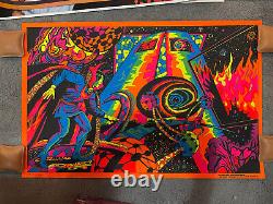 OG DR. Strange The Search Marvel Third Eye Black light poster 4008 Dan Adkins