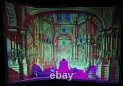 ORIGINAL Vintage 1970 THE PALACE Blacklight Poster by Dick Dagres SUNSET MKTG