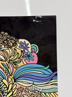 Original 1967 Studio 52 Blacklight Poster No. 52-1 Psychedelic UV Art Acme