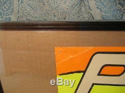 Original 1969 Easy Rider Black Light Poster Peter Fonda