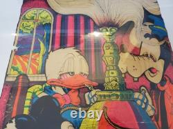 Original 1970s Blacklight/Drug Poster Ain't Gonna Work On Dizzy's Farm Disney