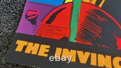 Original 1971 Marvel Third Eye Black light poster Iron Man Krakk 4019 EX