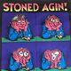Original 1971 Stoned Agin! Black Light Poster R Crumb Hippie Head Shop O132