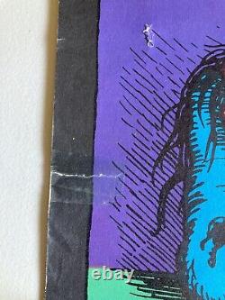 Original 1971 Stoned Agin! Black Light Poster R Crumb Hippie Head Shop O132