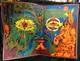 Original 1972 Asher Ein Dor Water World Black Light Poster Shohar Israel -look