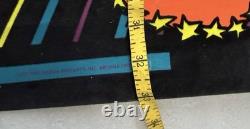 Original 1975 ELTON JOHN Velvet Blacklight Poster Pro Arts Sir Elton John Rock