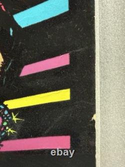 Original 1975 ELTON JOHN Velvet Blacklight Poster Pro Arts Sir Elton John Rock